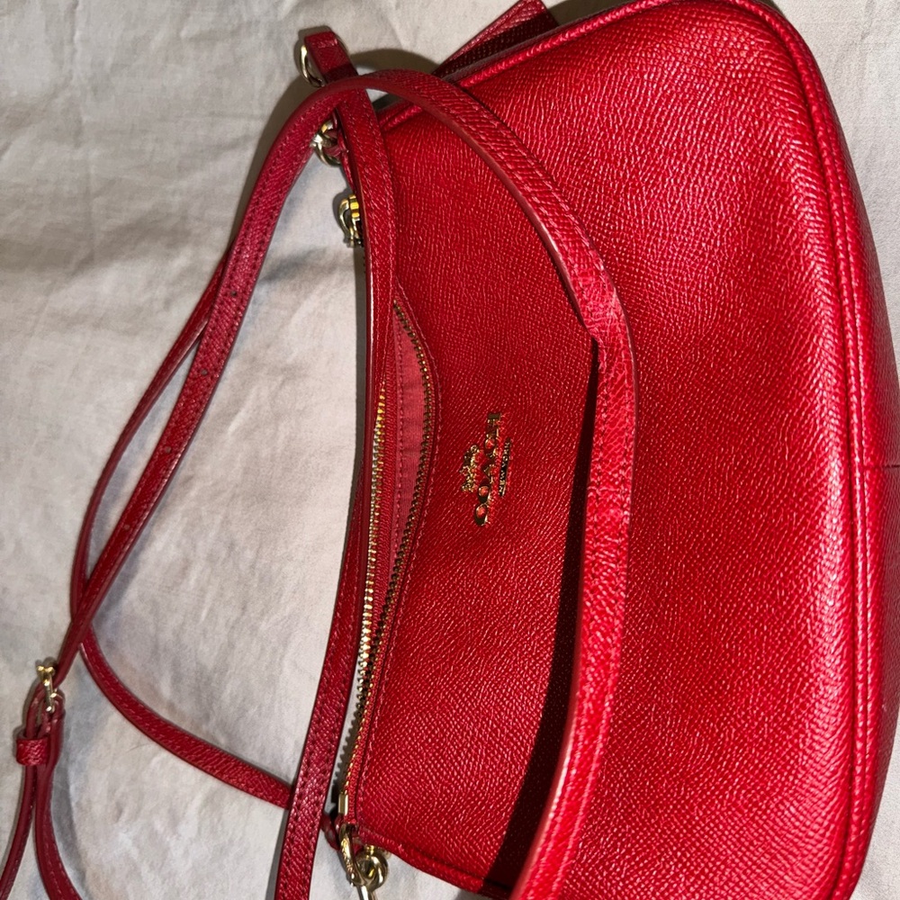 Coach Cherry Red Crossbody Bag - Picture 3 of 7